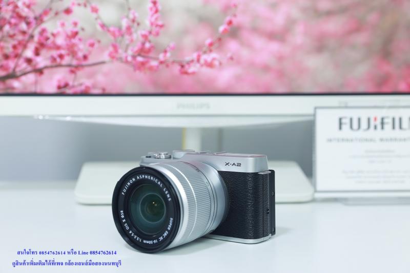 ขายกล้อง Fujifilm X-A2 พร้อมเลนส์ 16-50 mm อดีตประกันศูนย์ กล้อง เลนส์สภาพดี มีเมนูไทย ใช้งานได้ปกติทุกฟังชั่น